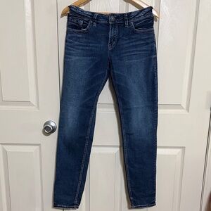 Silver Jeans Dark Blue Women's Skinny Jeans